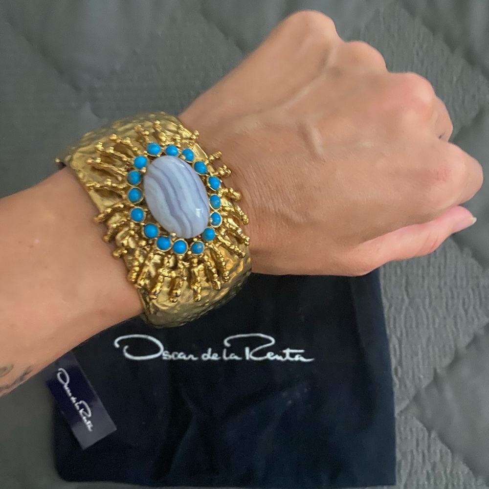 Oscar de la Renta fashion bracelet.